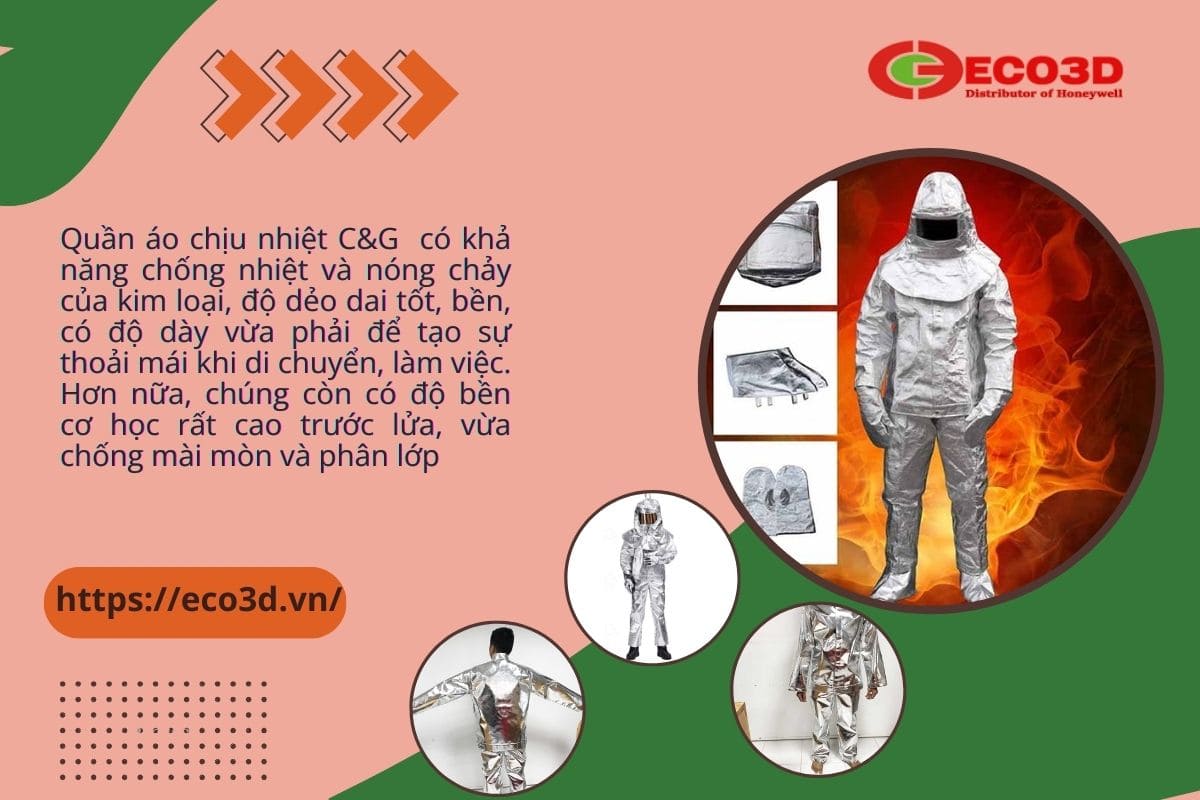 quần áo chịu nhiệt c&g