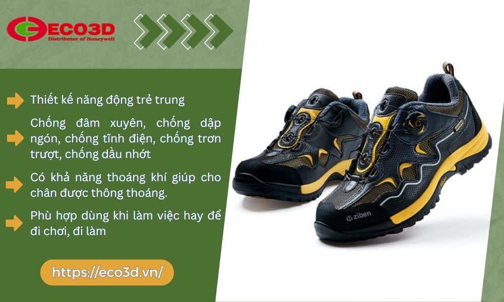 giày bảo hộ Ziben ZB-142