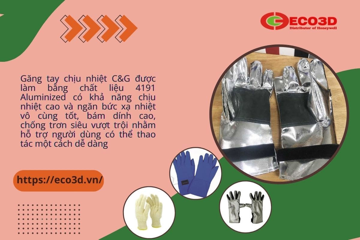 găng tay chịu nhiệt c&g