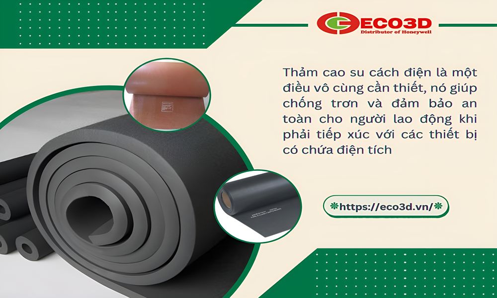 sự cần thiết của thảm cao su cách điện 