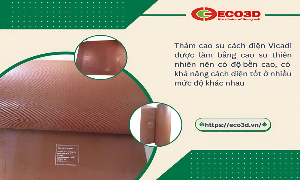 Thảm cao su cách điện Vicadi 
