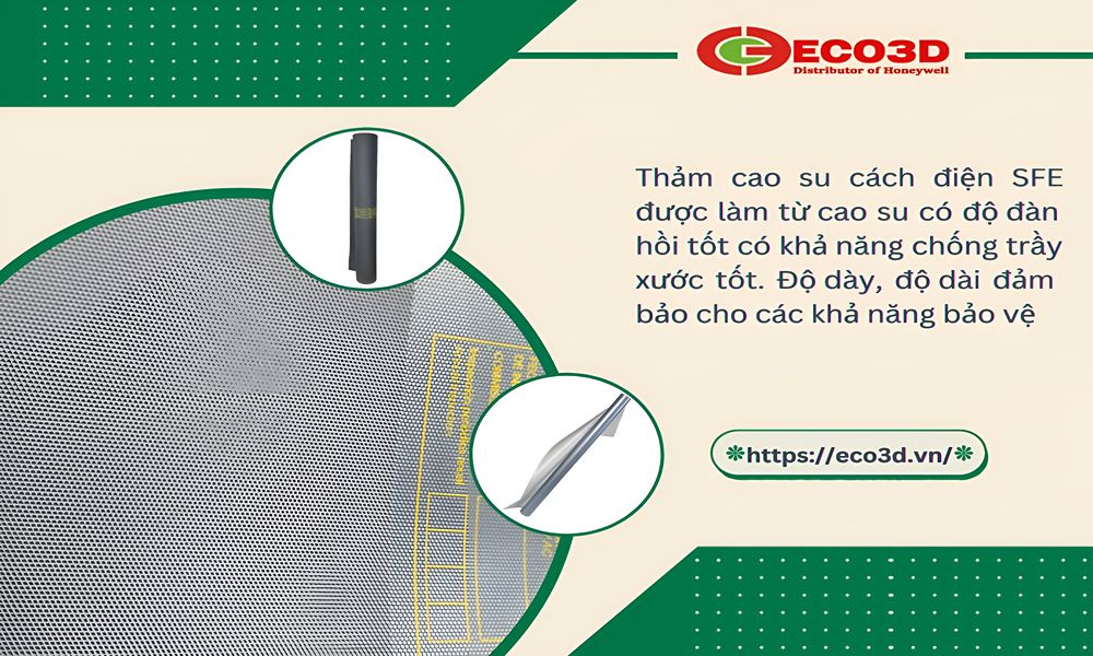 Thảm cao su cách điện SFE 