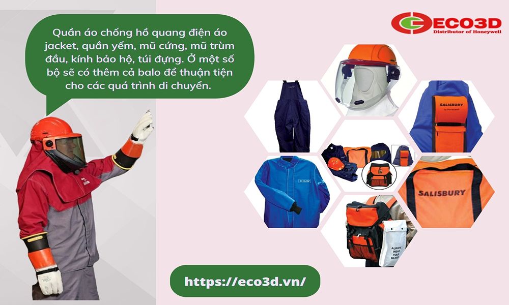 cấu tạo quần áo chống hồ quang điện 