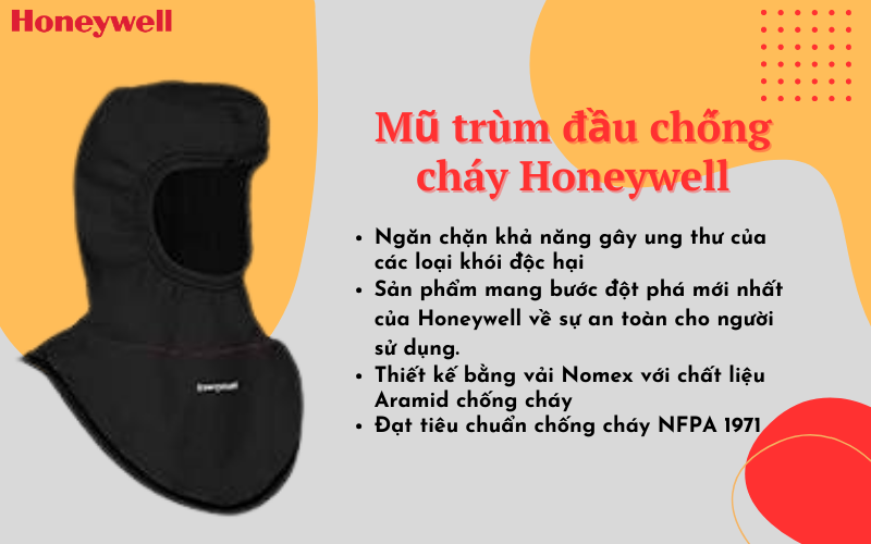Trùm đầu chống cháy vải Nomex HD-NLNL-SQ-B