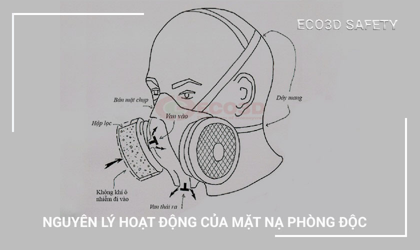 Những lưu ý khi sử dụng mặt nạ phòng độc