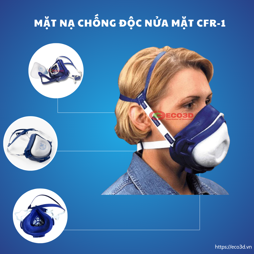 Mặt nạ phòng độc nửa mặt CFR-1
