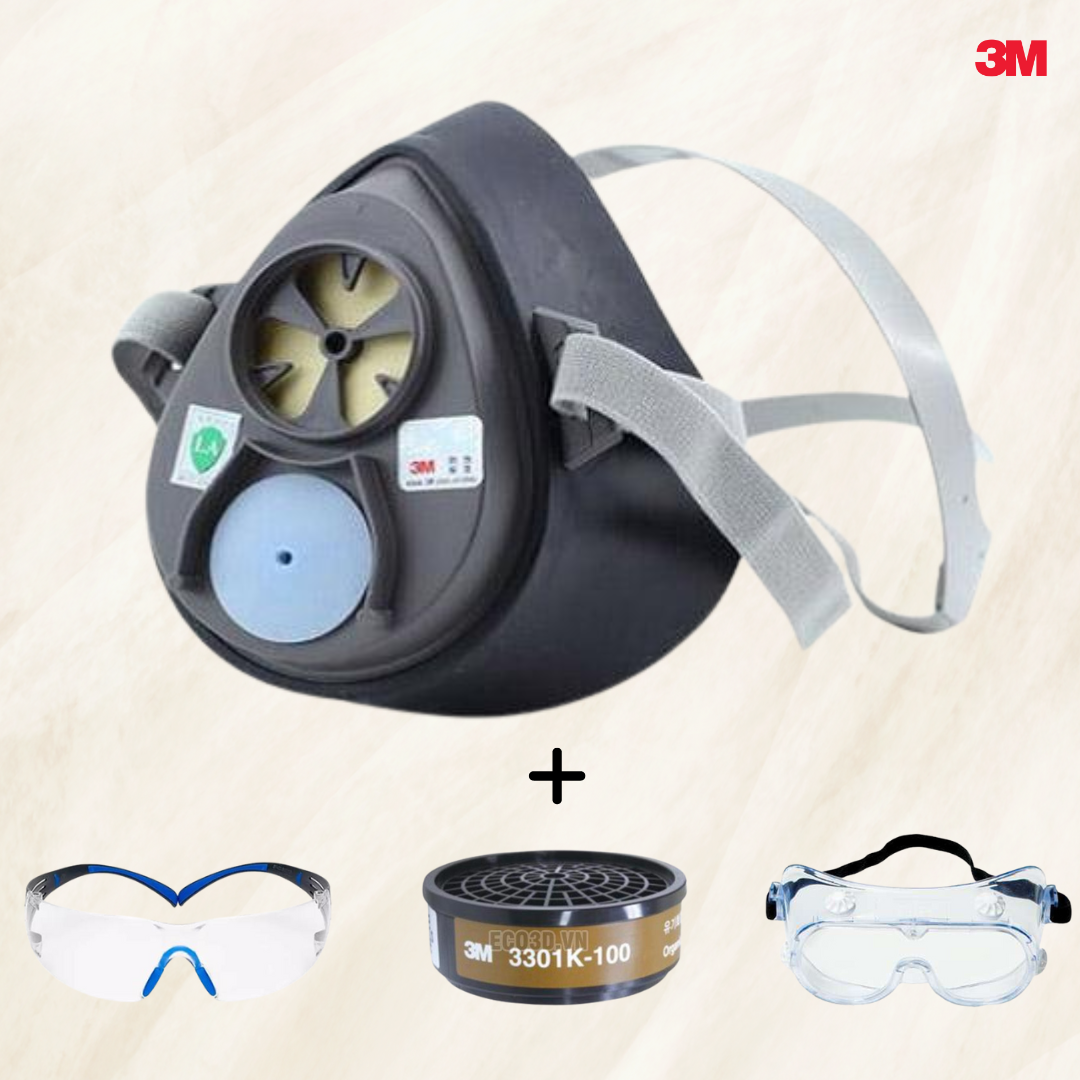 Mặt nạ phòng độc nửa mặt 3M 3200