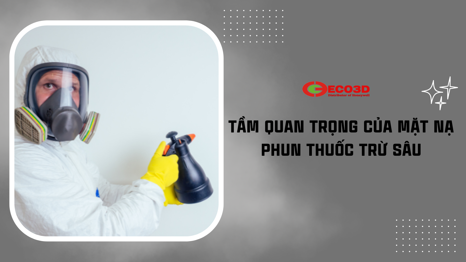 Tầm Quan Trọng Của Mặt Nạ phun Thuốc Trừ Sâu