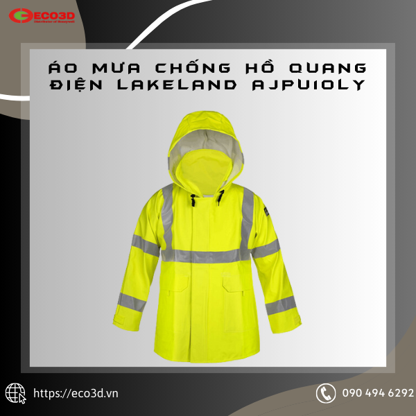 Áo mưa chống hồ quang điện Lakeland AJPU10LY