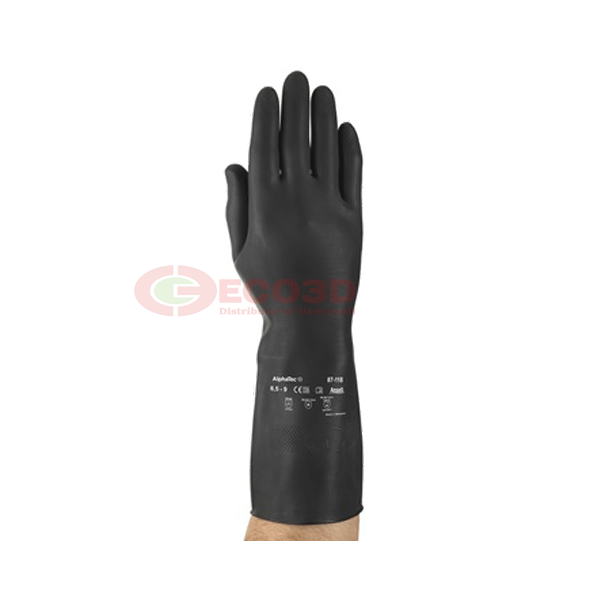 GĂNG TAY CHỐNG HÓA CHẤT ANSELL ALPHATEC 87-118
