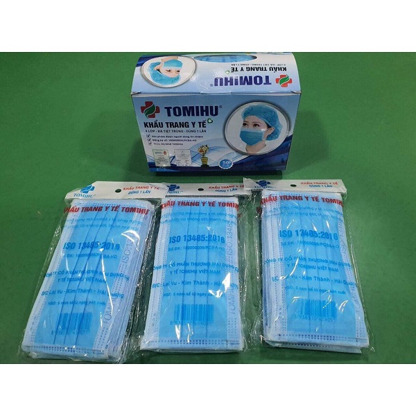 Khẩu trang y tế loại 3 lớp