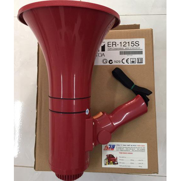 Loa phóng thanh cầm tay có còi hú TOA ER-1215S