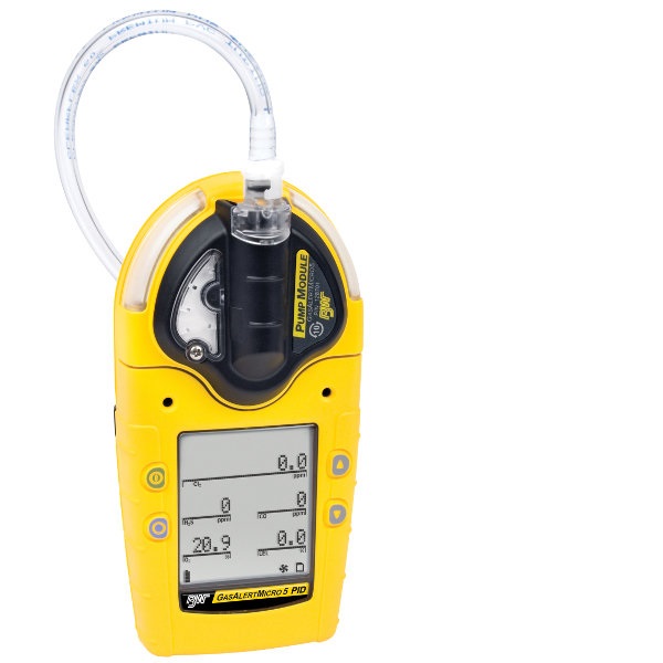 Máy dò khí GasAlert Micro 5, phiên bản bơm kết hợp