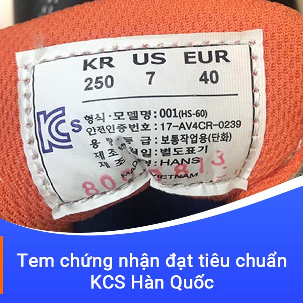 Giày bảo hộ Hans HS-60 Hàn Quốc