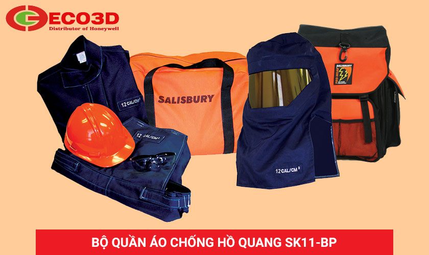 Bộ quần áo chống tia hồ quang Arc flash SK11L-BP