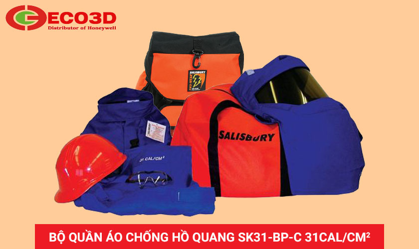 Quần áo hồ quang Salisbury KIT-31 CAL RATING W/BP