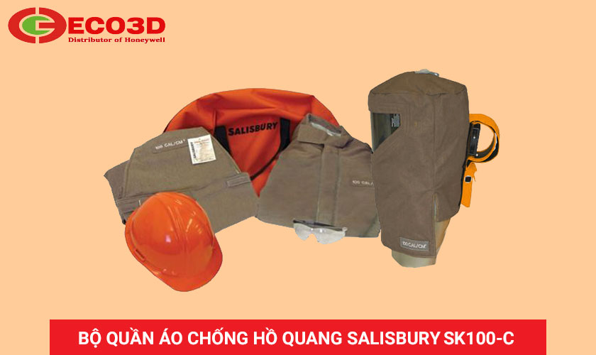 Bộ quần áo chống hồ quang điện 100CAL SK100-C