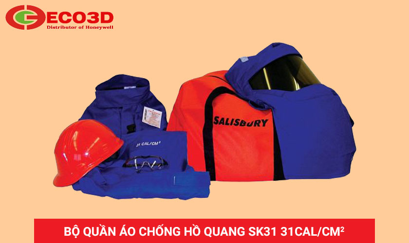 Quần áo chống hồ quang điện 31 CAL SK31
