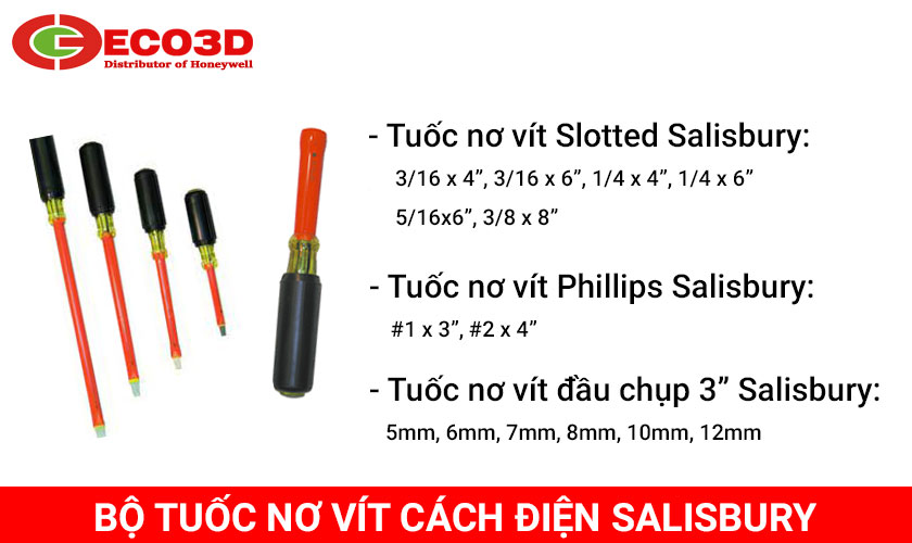 tuốc nơ vít cách điện Salisbury