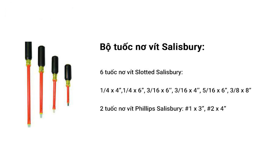 tuốc nơ vít salisbury