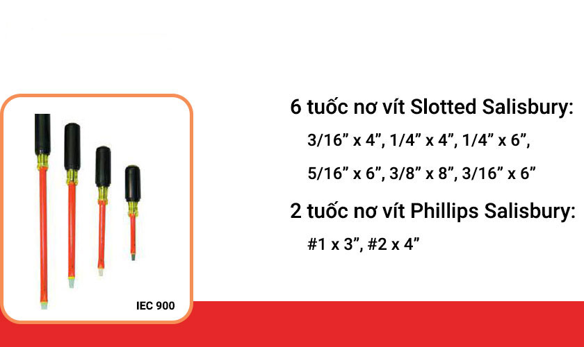 tuốc nơ vít Salisbury