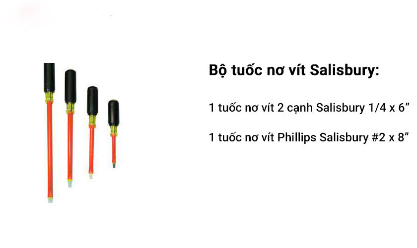 tuốc nơ vít cách điện Salisbury