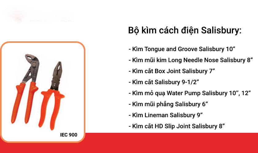 kìm cách điện Salisbury