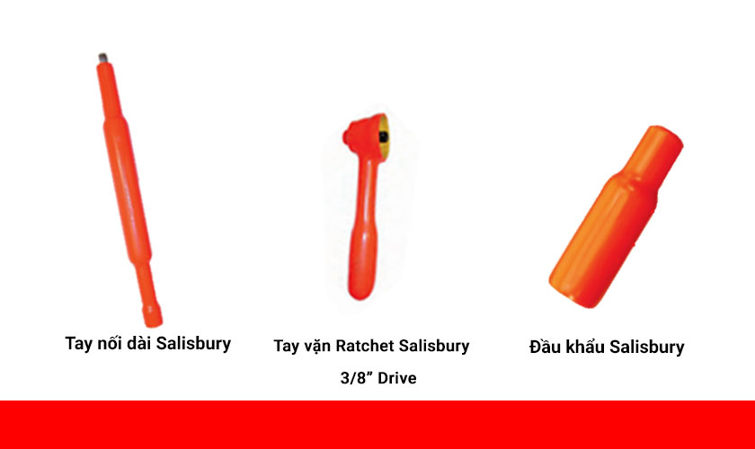 đầu khẩu và tay vặn Salisbury