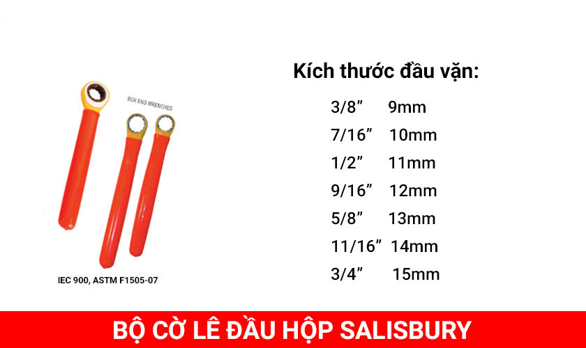 cờ lê đầu hộp Salisbury