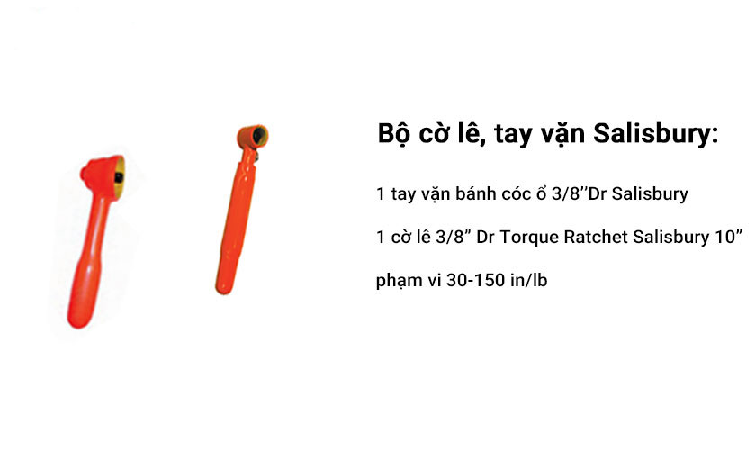 cờ lê mô men xoắn và tay vặn Salisbury