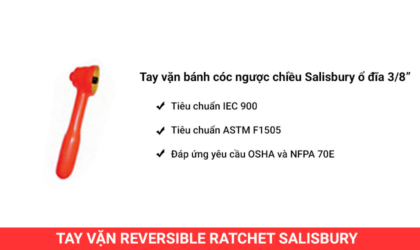 tay vặn ngược chiều Salisbury