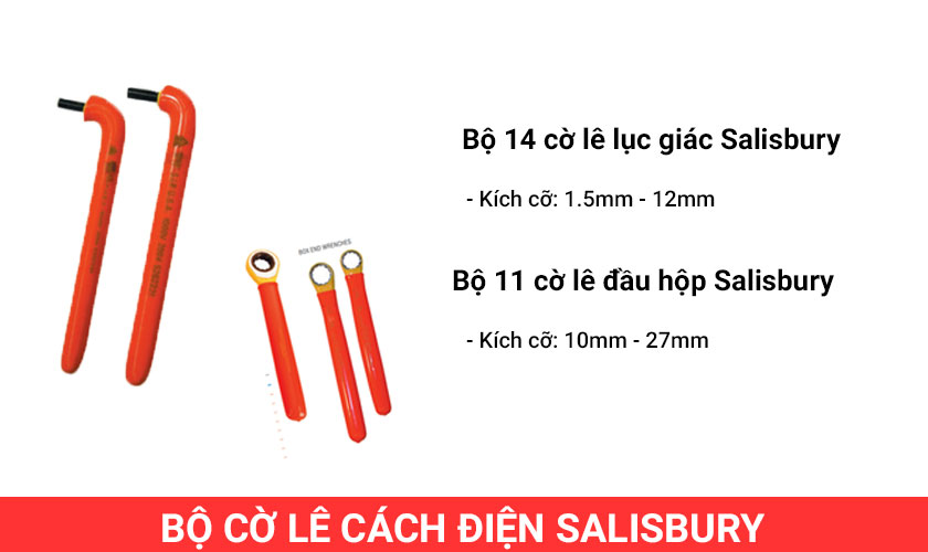 Bộ cờ lê cách điện Salisbury