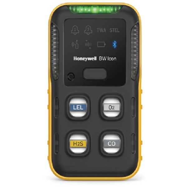 Máy dò đa khí BW Icon - LEL(IR),O2,H2S,SO2 - Màu vàng