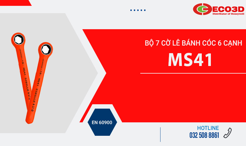 bộ cờ lê bánh cóc 6 cạnh SFE MS41