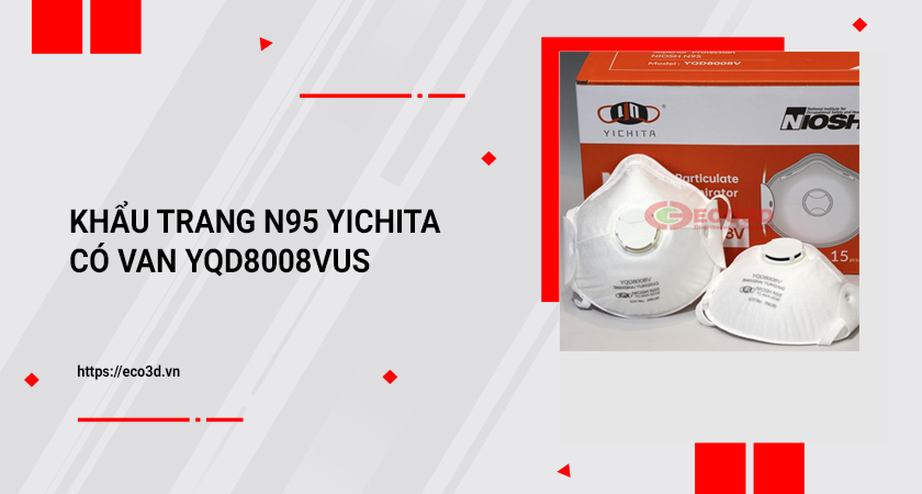 khẩu trang N95 Yichita có van