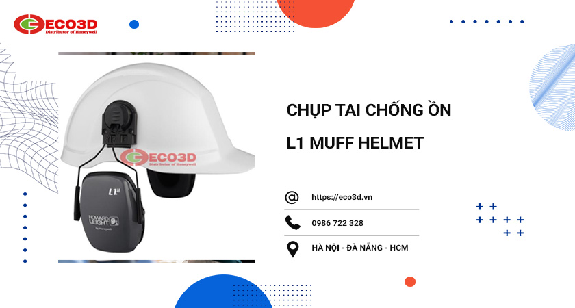 Chụp tai chống ồn L1 Muff Helmet