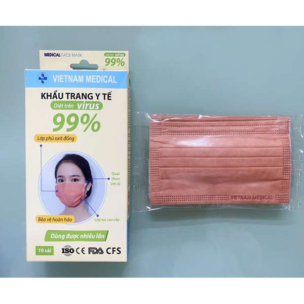 Khẩu trang y tế diệt covid