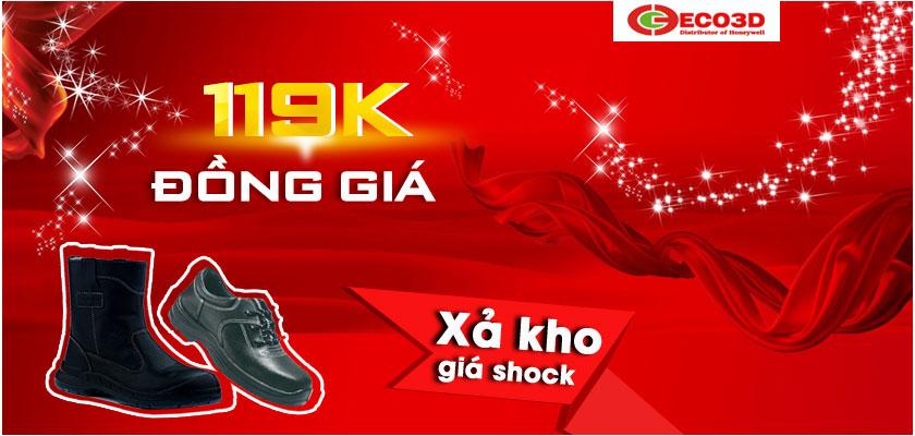 Xả kho Giày bảo hộ nhập khẩu lớn nhất Hà Nội giá 119K