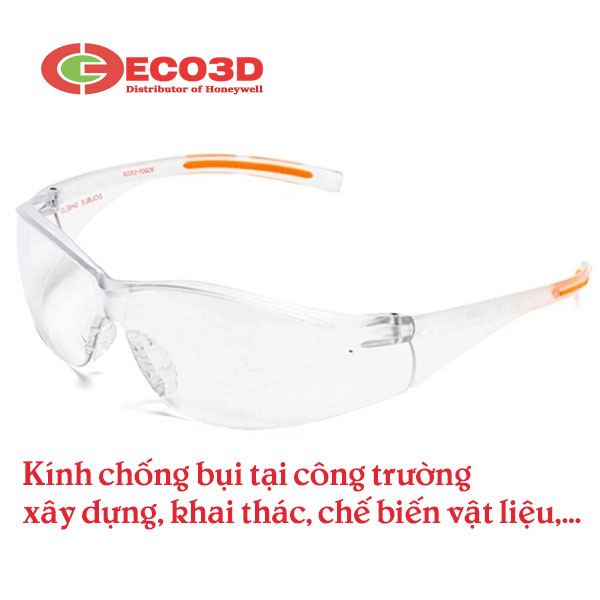 Lưu ý khi lựa chọn kính bảo hộ chống bụi tại công trường