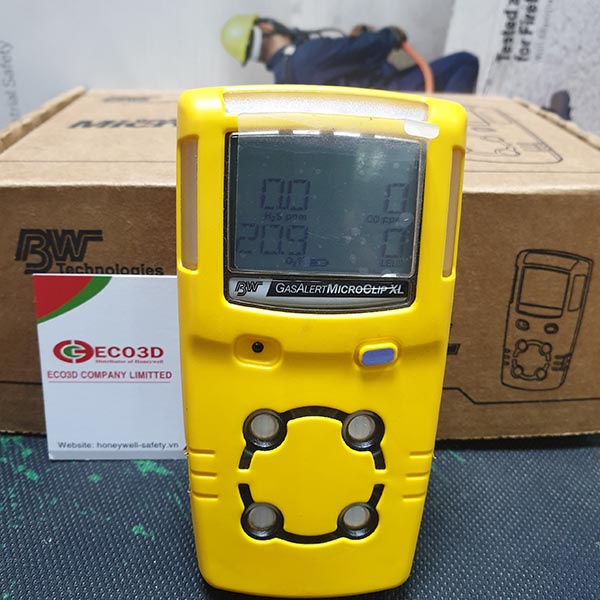 Máy dò khí Honeywell Microclip đo khí LEL