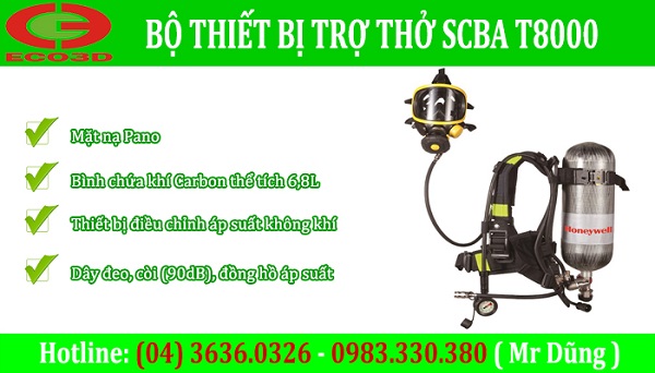 Thiết bị trợ thở SCBA T8000
