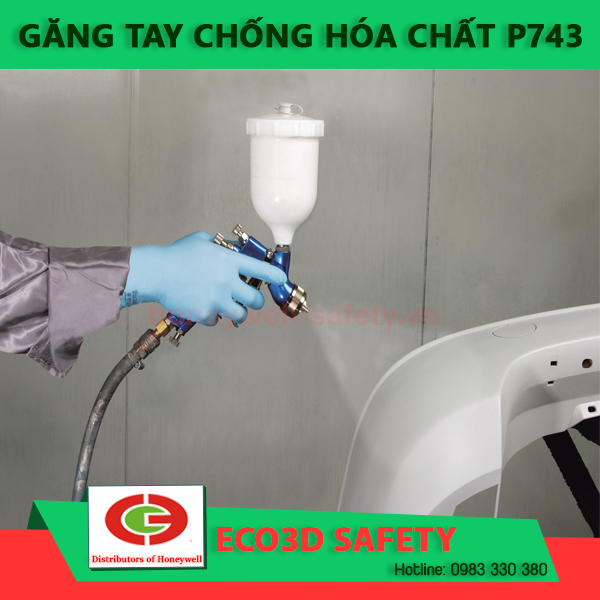 ECO3D-găng tay chống hóa chất một lần P 743 KLC