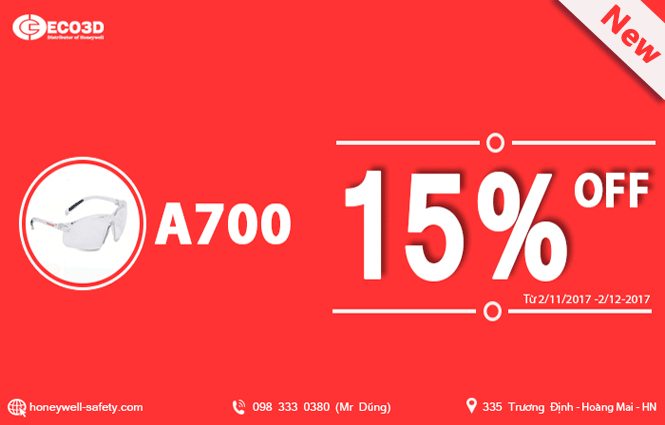 Tìm mua kính bảo hộ A700 Honeywell rẻ nhất Hà Nội