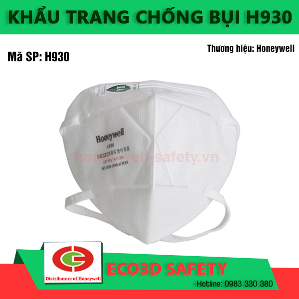 khẩu trang chống bụi H930 Honeywell