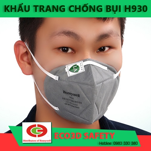 khẩu trang chống bụi honeywell h930