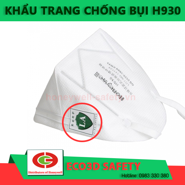 khẩu trang chống bui h930 Honeywell