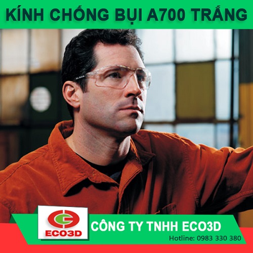 Kính bảo hộ A700 Honeywell trong suốt chất lượng, bảo vệ mắt tối ưu