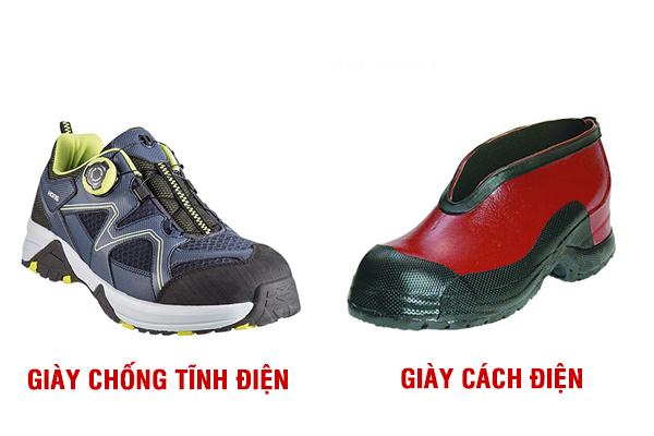 Phân biệt giày bảo hộ cách điện và giày bảo hộ chống tĩnh điện